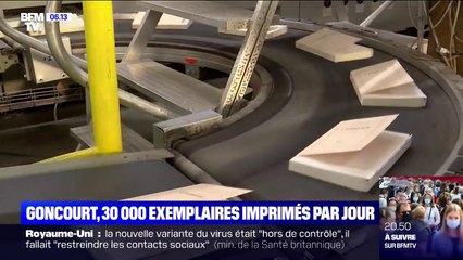 Dans les coulisses de l'impression du prix Goncourt