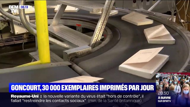 Dans les coulisses de l'impression du prix Goncourt
