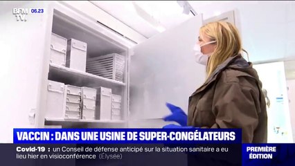 Vaccin: dans les coulisses d'une usine de super-congélateurs