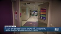 Banner ER nurse says lack of ICU space is affecting rest of hospital