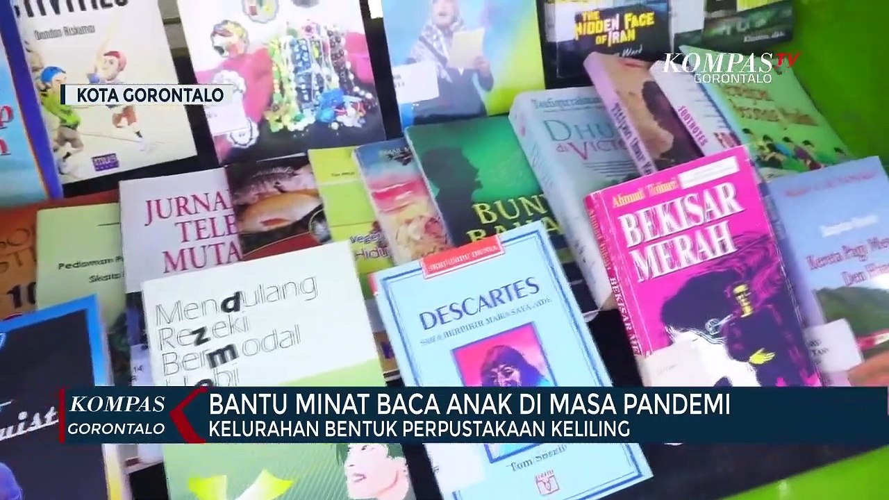 Bantu Minat Baca Anak Di Masa Pandemi, Kelurahan Limba U1 Bentuk Perpustakaan Keliling