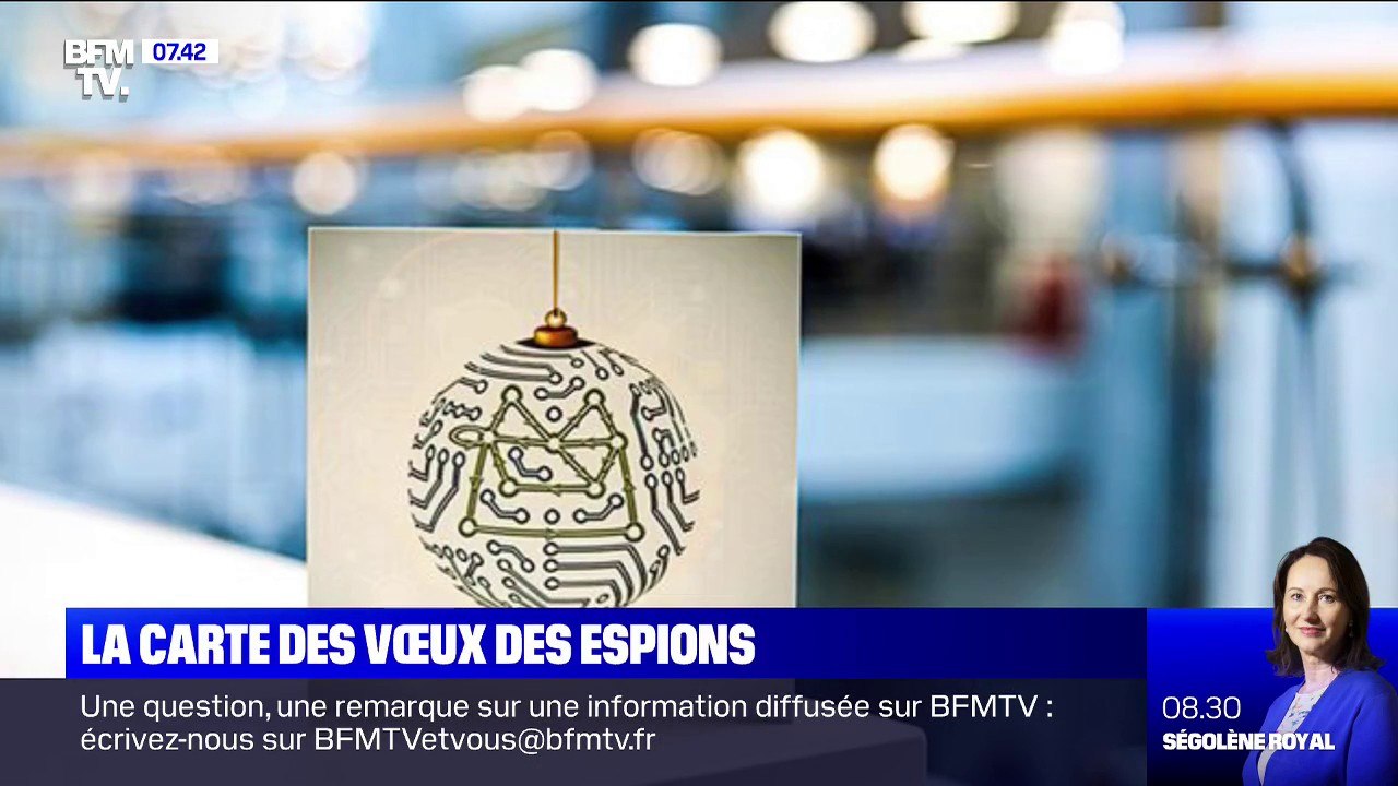 Saurez-vous découvrir le message caché dans cette carte de voeux par l'agence d'espionnage britannique ?