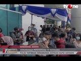 Polisi Tertibkan Kerumunan Antrean Rapid Antigen di Bandara