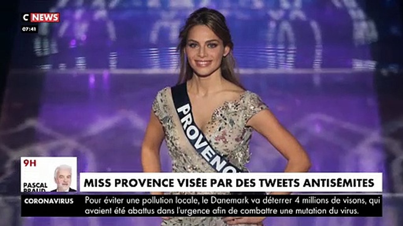 Miss France - Les messages antisémites contre April Benayoum, Miss Provence, qui a évoqué "son père d'origine israélienne" condamnés par la totalité de la classe politique