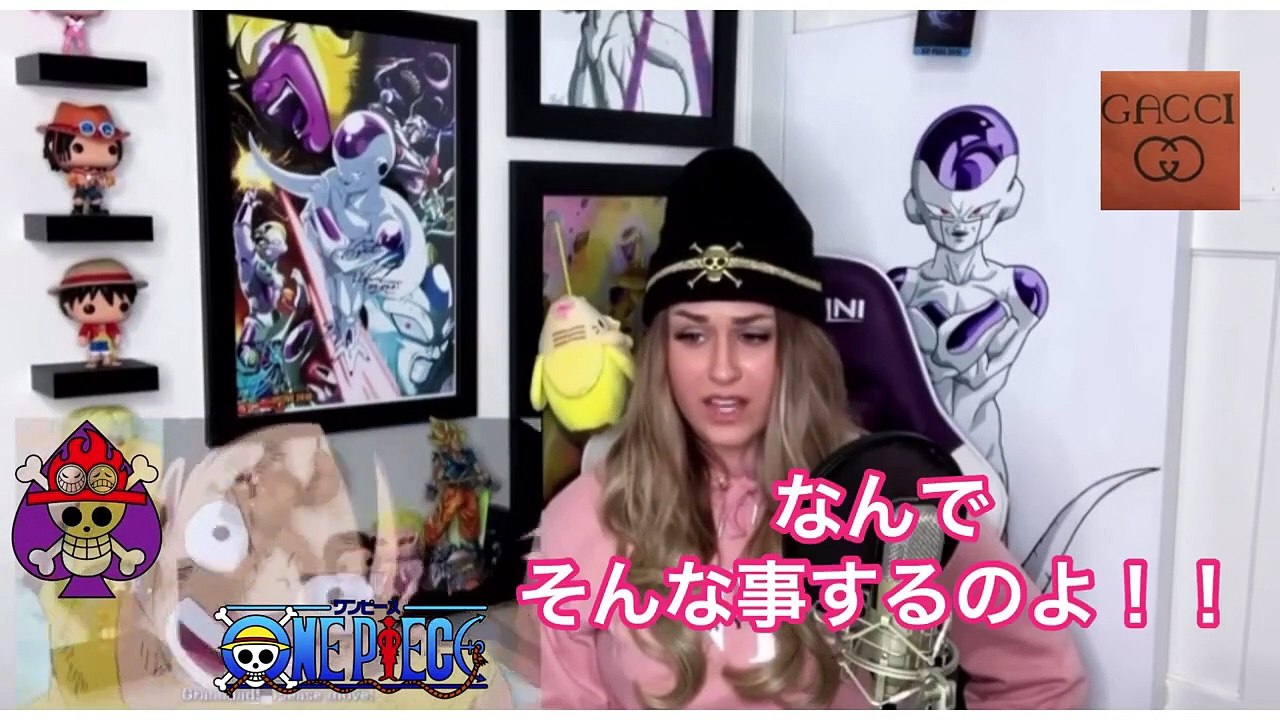 【海外の反応_アニメ】ワンピース　エース救出　強敵達の妨害で美女ブチ切れ台パン