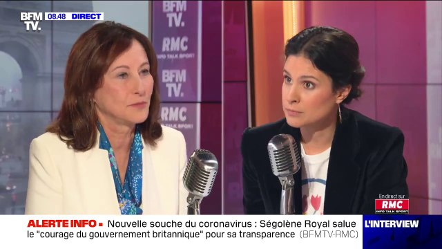 Ségolène Royal souhaite un très bon rétablissement à Emmanuel Macron