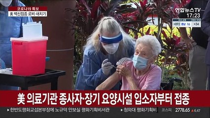 美 백신 조기 접종 로비전…"우리 직원 먼저"