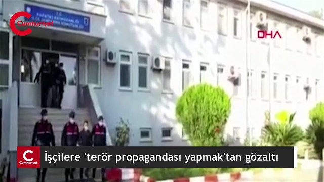 Adana'da, tarım işçilerine terör örgütü propagandası yapan 5 kişiye gözaltı