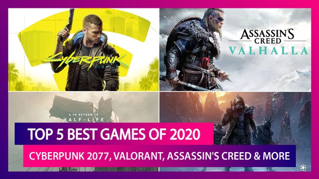 Top 5 Best Games of 2020: Cyberpunk 2077, Valorant, Assassin's Creed Valhalla, Wasteland 3 & More