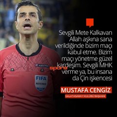 Mustafa Cengiz istemedi, MHK onu atadı