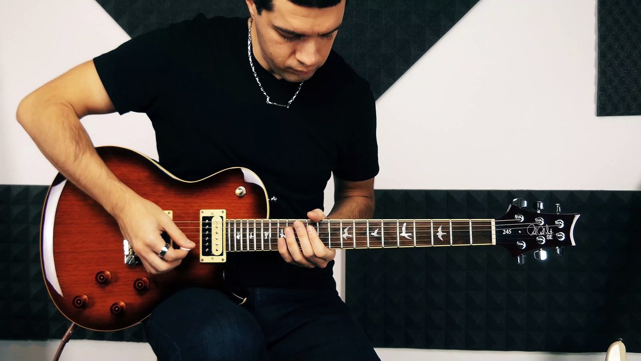 Queen - Crazy Little Thing Called Love - Solo (Guitar Tutorial)