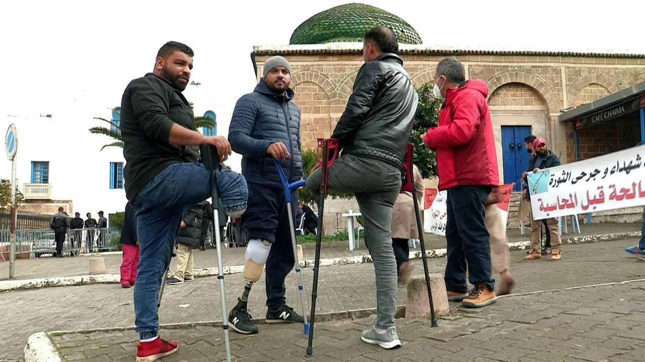 Ten years on from the Arab Spring, injured Tunisians neglected