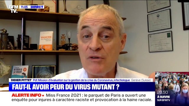 Didier Pittet (infectiologue): Il y a de fortes chances que cette nouvelle souche soit distribuée dans plusieurs pays européens