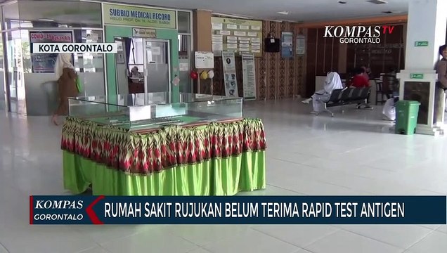 Rumah Sakit Rujukan Belum Terima Rapid Test Antigen
