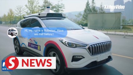 Vlog: Self-driving taxis in Changsha
