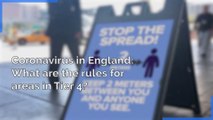 Coronavirus in England - Tier 4 rules and restrictions (21 Dec 2020)