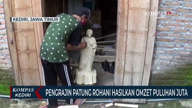 Pengrajin Patung Rohani Hasilkan Omzet Puluhan Juta Rupiah