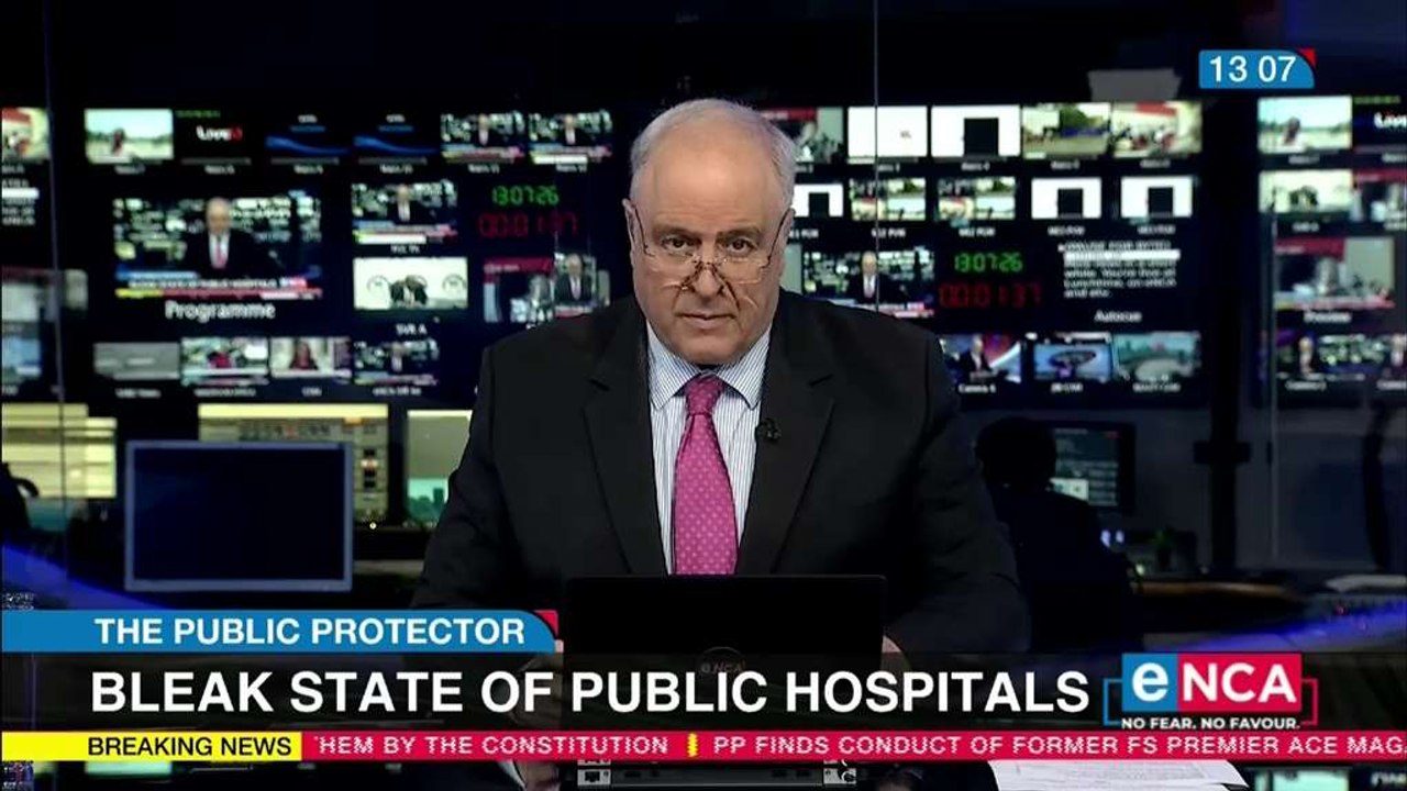 Public Protector paints bleak picture of public hospitals