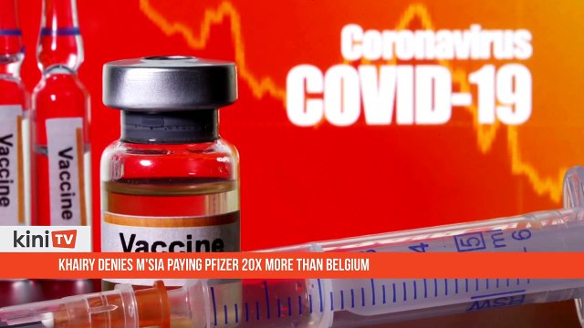 Khairy denies M'sia paying Pfizer 20x more than Belgium