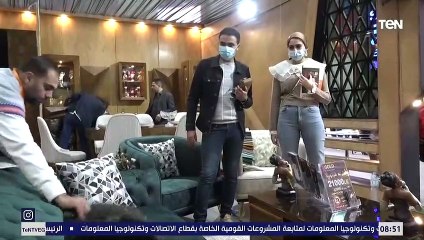 لقاء مع مدير التصنيع بشركة جولد فيرنتشر في ختام معرض الأهرام للأثاث والديكور