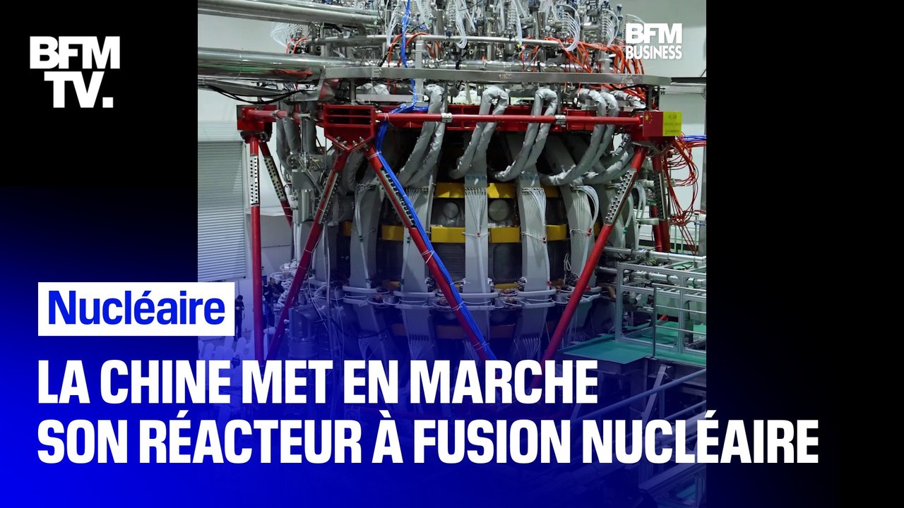 La Chine a mis en marche son réacteur à fusion...