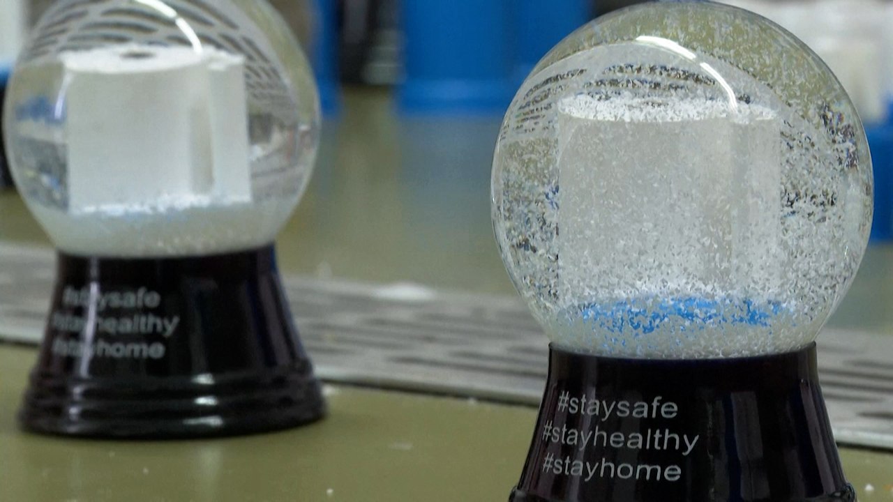 Feel-Good-Countdown, 5: Klopapier-Schneekugeln aus Wien