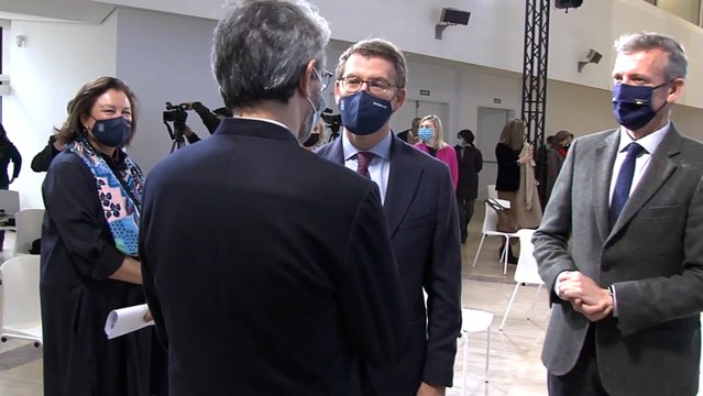 Feijóo participa en presentación del vídeo de la campaña turística de Galicia