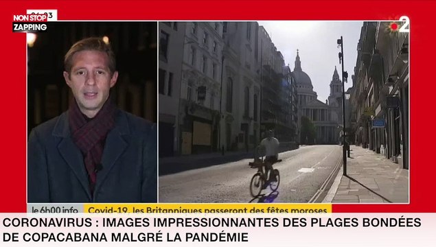 Coronavirus : Images impressionnantes des plages bondées de Copacabana malgré la pandémie (vidéo)