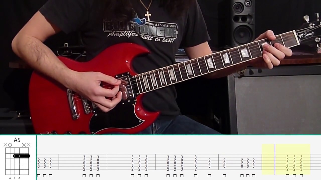 AC/DC - Highway To Hell (Guitar Tutorial)