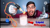 Glowing Bulb In Liquid Nitrogen _ तरल नाइट्रोजन में डाला जलता हुआ बल्ब _ Will it Glow__1080pFHR