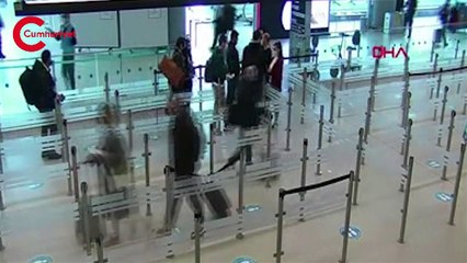 İstanbul Havalimanı'nda hareketli anlar