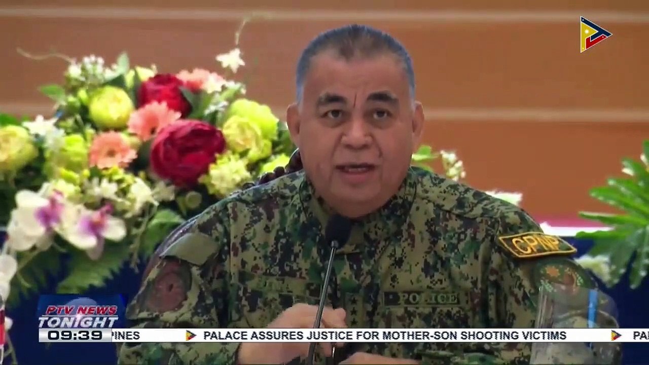 #PTVNewsTonight | PNP Chief Sinas angry, saddened by Tarlac shooting