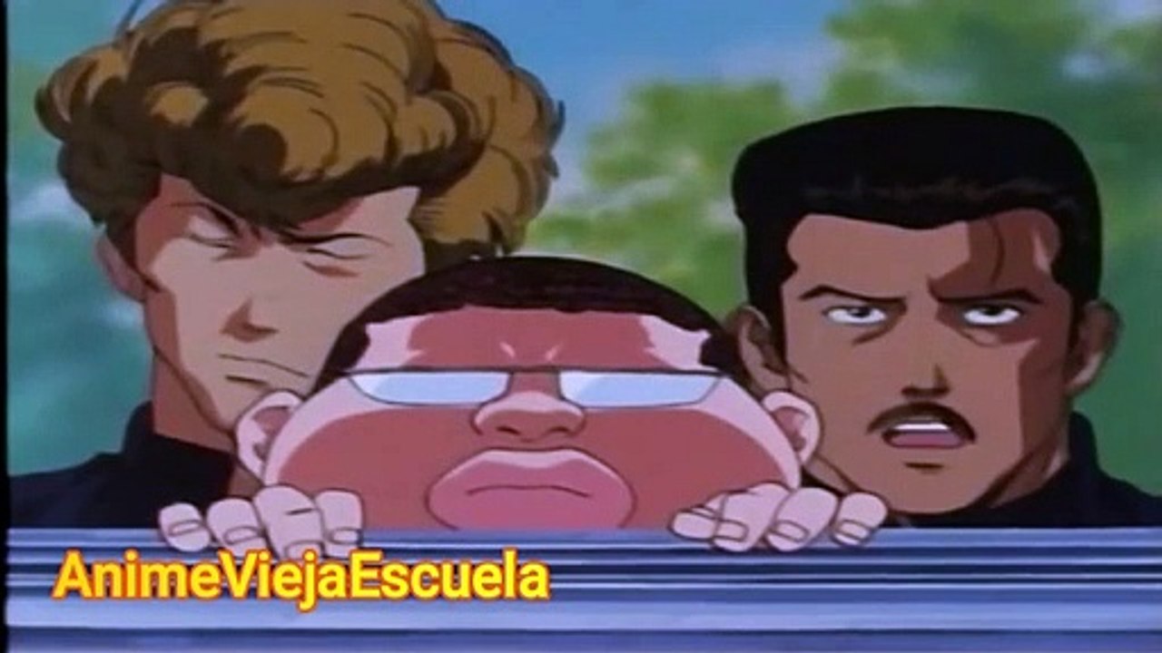 Slam Dunk - Los muchachos le dicen a hanamichi que haruko debe estar enamorada de rukagua esp lat