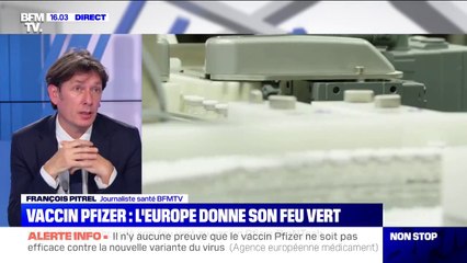 Vaccin Pfizer-BioNTech: l’Agence européenne des médicaments donne son feu vert