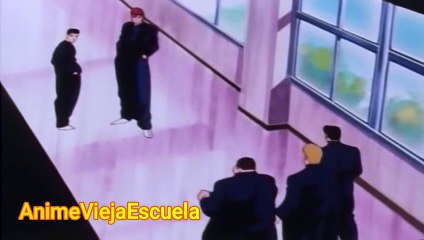 Slam Dunk - Hanamichi y los muchachos van a pelear con los brabucones esp lat.