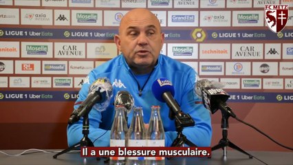 Rennes - Metz, la conférence d'avant-match