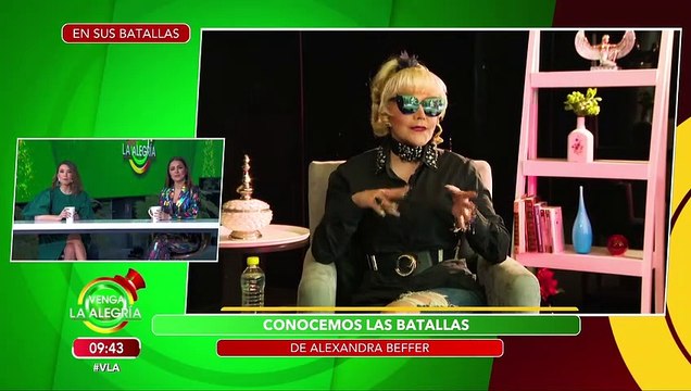 Alexandra Beffer nació prematura, lo que trajo diversas complicaciones de salud. | Venga La Alegría