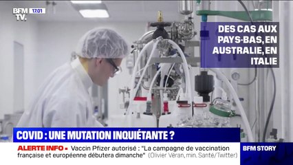 Covid: une mutation inquiétante ?
