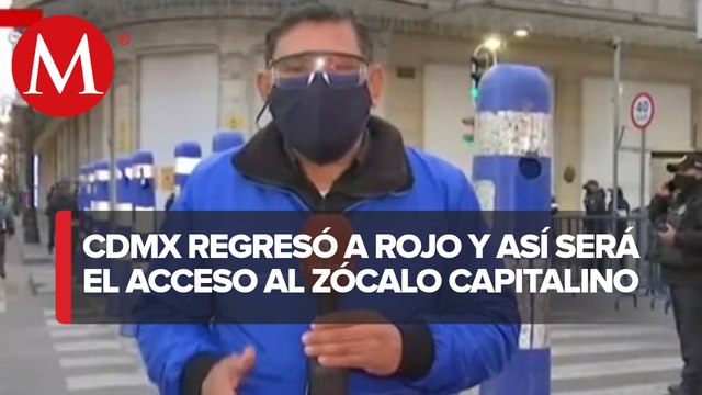Refuerzan medidas sanitarias en el centro de la CdMx