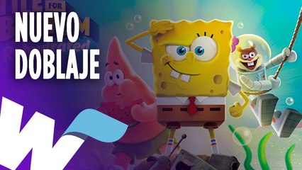 El juego de Bob esponja ya tiene doblaje latino.