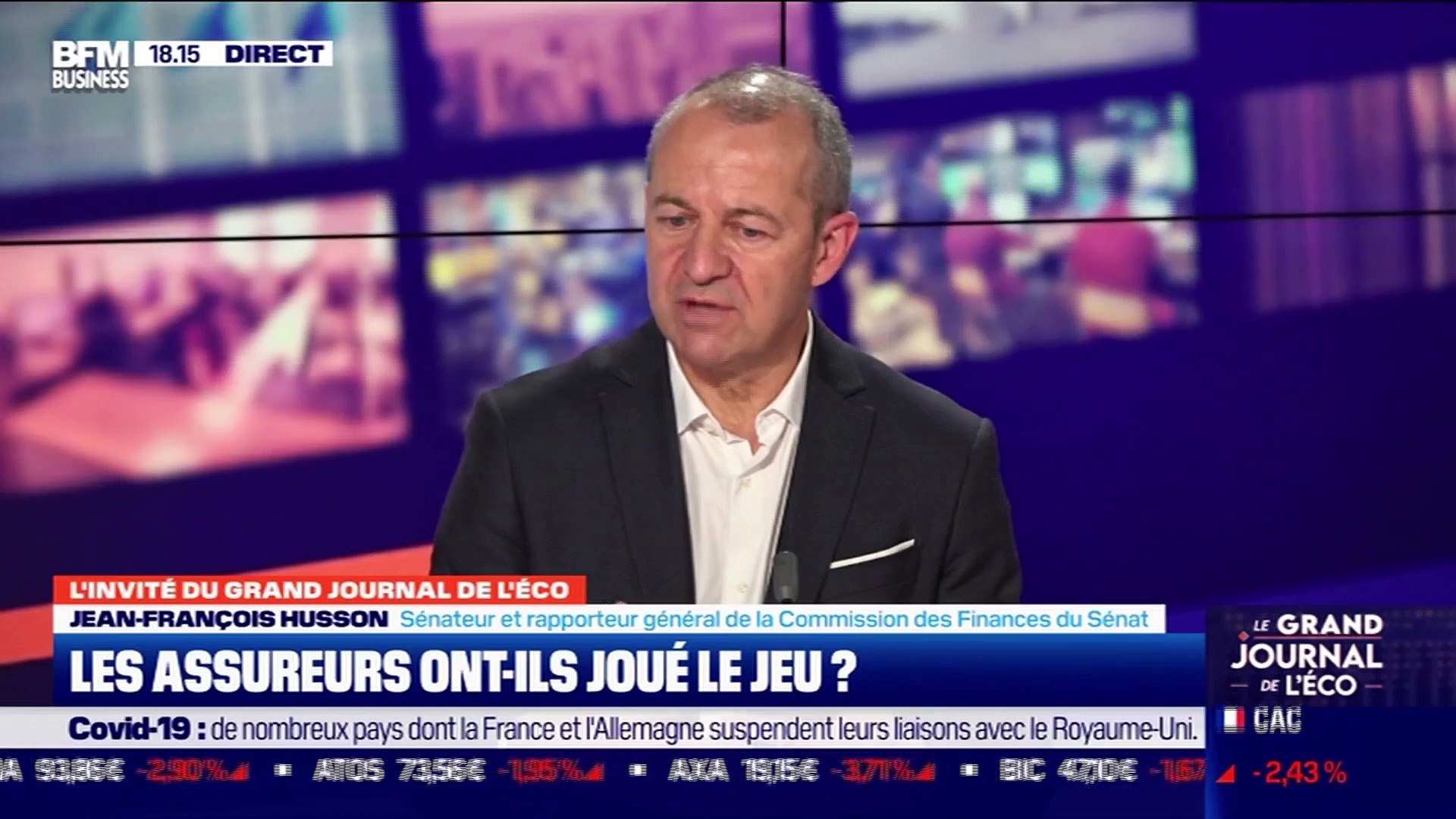 Jean-François Husson (Sénateur) : Troisième vague, quel impact économique ?  - 21/12 - Vidéo Dailymotion