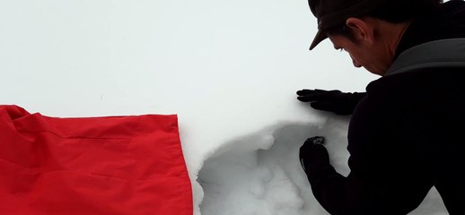 Le manteau neigeux : croûte de regel avec grains ronds (1)