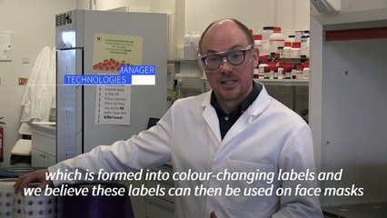 Coloured Scottish label could solve face mask dilemma