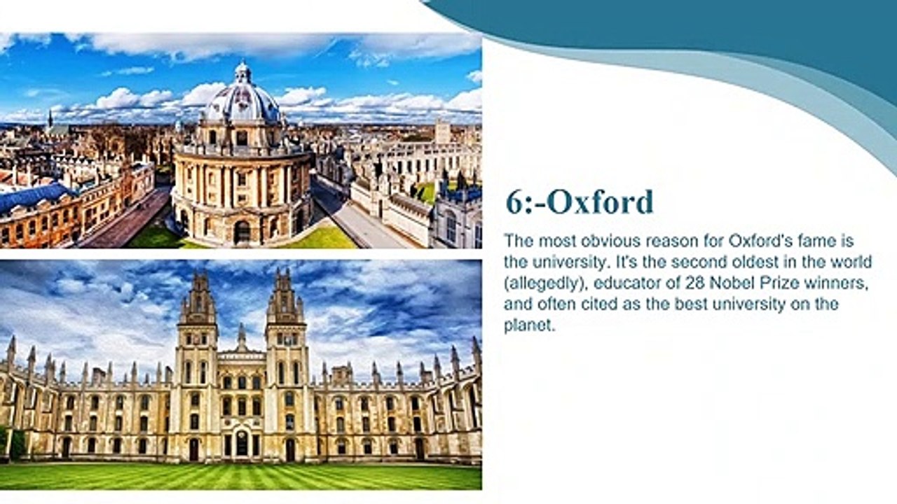 Best Places to Visit in the United Kingdom.