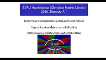 EVAU Matemáticas (Ciencias) Madrid Modelo 2020 Ejercicio A.1 resuelto