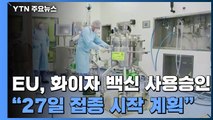 EU, 화이자 코로나19 백신 사용 승인...27일 첫 접종 계획 / YTN