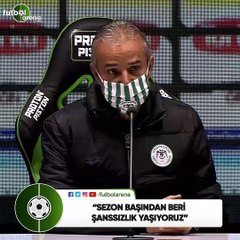 İsmail Kartal: "Sezon başından beri şanssızlık yaşıyoruz"