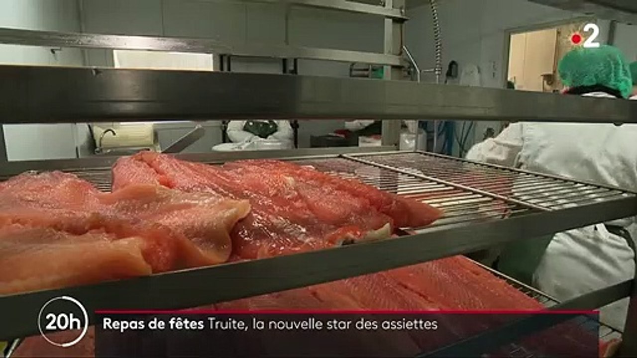 Repas de fêtes : la truite arc-en-ciel, nouvelle star des assiettes