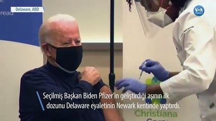 Joe Biden Canlı Yayında Corona Aşısı Oldu