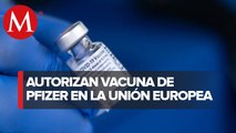 Unión Europea autoriza uso de vacuna contra el coronavirus de Pfizer y BioNTech